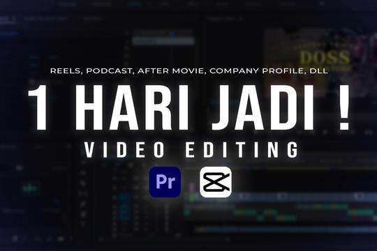 Profesional Editing Video – Cepat, Berkualitas, dan Gratis Thumbnail!