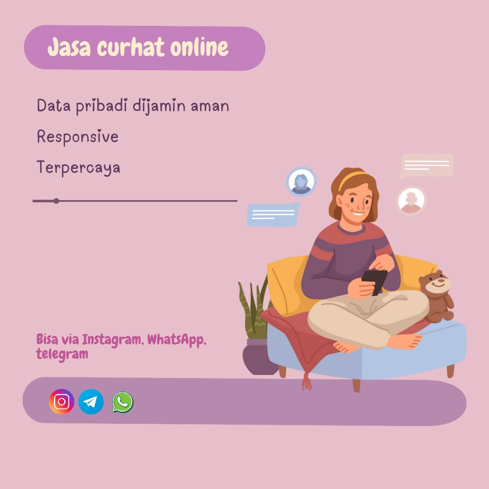 Pengembangan Diri - Jasa curhat online - 2