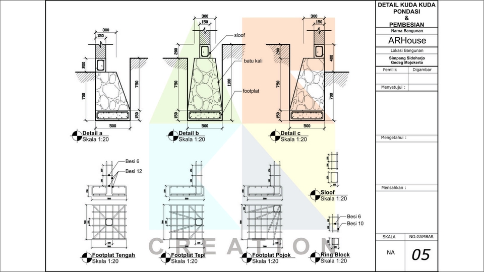 CAD Drawing - Gambar Teknik 2D - 6