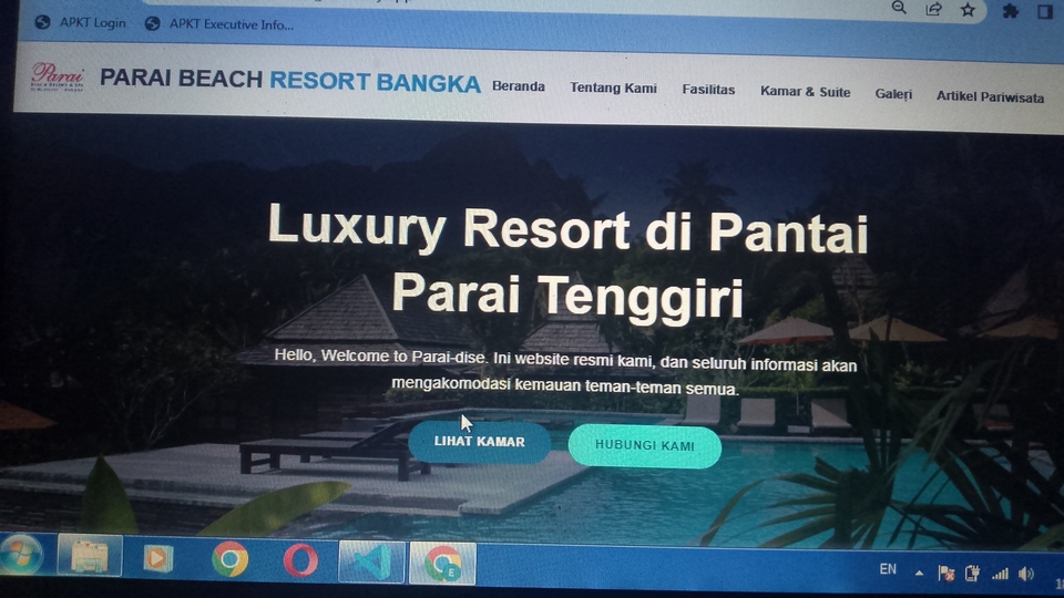 Website Luxury Hotel