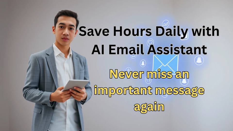 Jasa membuat ai asisten management email dan notifikasi
