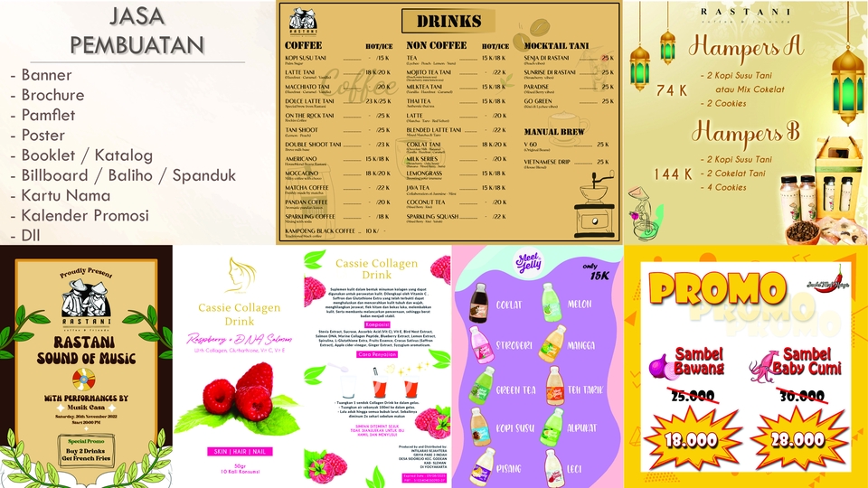 Jasa Desain Brosur Online dan Flyer Keren - Graphic Design - Banner, Brosur, Booklet, Poster, dll