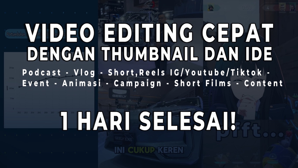 Jasa Membuat Video Animasi 3D dan 2D - Jasa Edit Video dan Thumbnail Cepat dan Murah