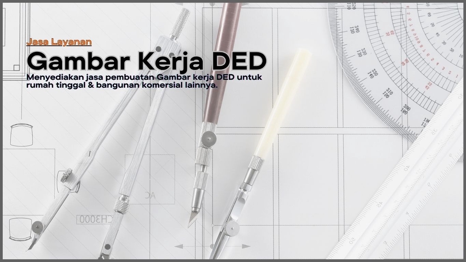 Jasa Gambar Kerja DED