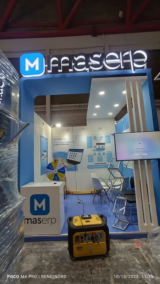 Desain Booth & Kios - Jasa Desain Booth Pameran Profesional – 3D & Gambar Kerja Lengkap - 9