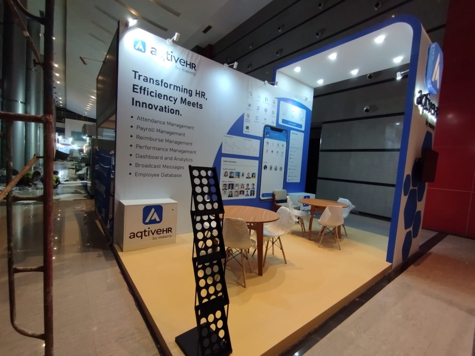 Desain Booth & Kios - Jasa Desain Booth Pameran Profesional – 3D & Gambar Kerja Lengkap - 15