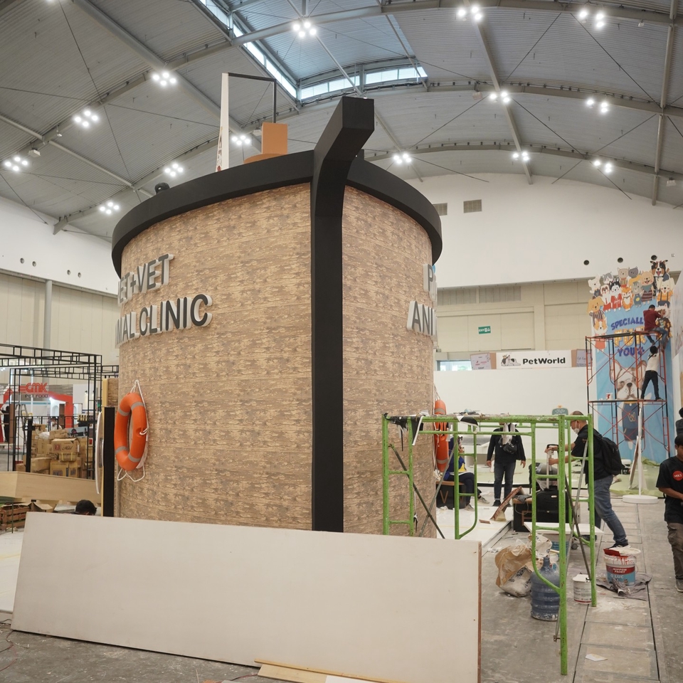 Desain Booth & Kios - Jasa Desain Booth Pameran Profesional – 3D & Gambar Kerja Lengkap - 2
