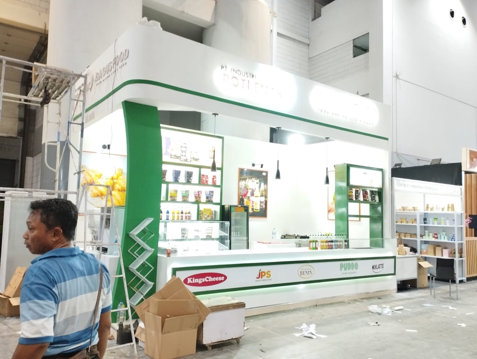 Desain Booth & Kios - Jasa Desain Booth Pameran Profesional – 3D & Gambar Kerja Lengkap - 4