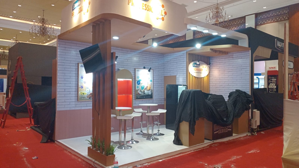 Desain Booth & Kios - Jasa Desain Booth Pameran Profesional – 3D & Gambar Kerja Lengkap - 22