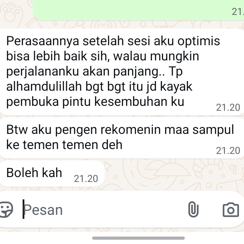 Pengembangan Diri - Konsultasi dan Inner Child Healing untuk Menyembuhkan Luka Batin - 3