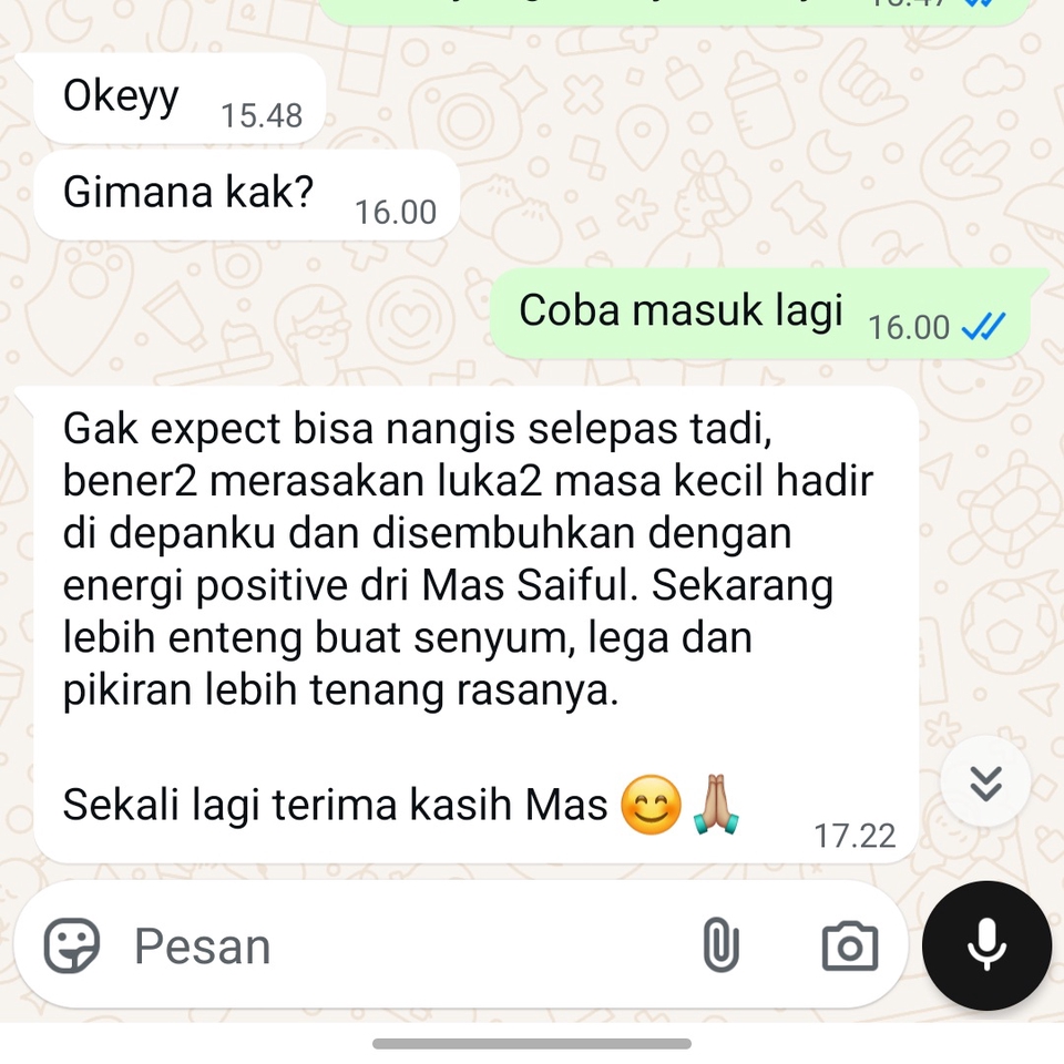 Pengembangan Diri - Konsultasi dan Inner Child Healing untuk Menyembuhkan Luka Batin - 5