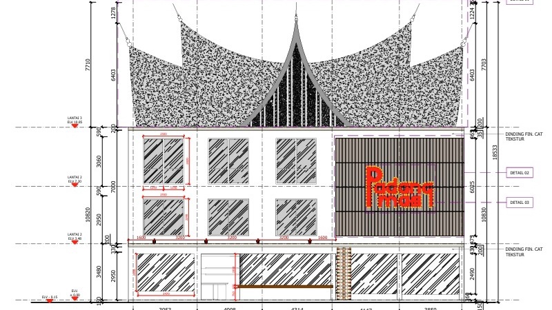PROJECT RUMAH MAKAN PADANG DI MEDAN