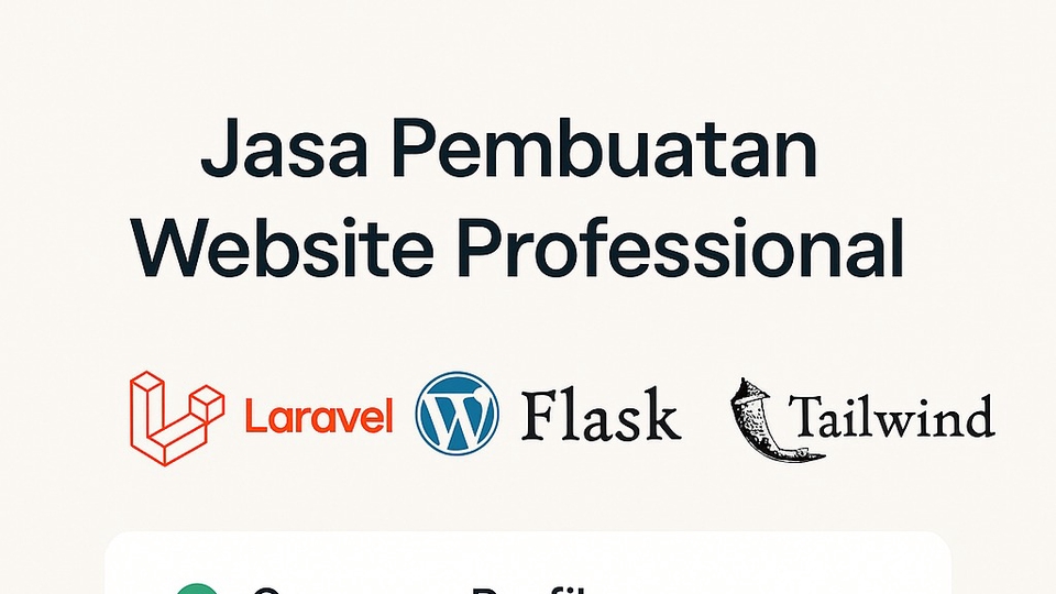 Jasa Developing Blog / Maintenance Blog Murah Dan Berkualitas - Jasa Pembuatan Website Profesional | Laravel, WordPress, Flask