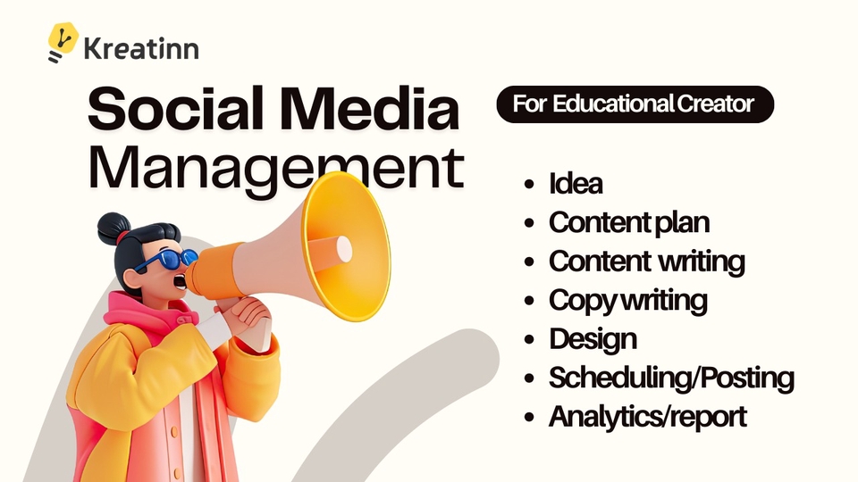 Jasa Digital Marketing / Pemasaran Online Terbaik - Sosial Media Management Lengkap/Customizable/Content Writing/Design/Analytics/Edit Video