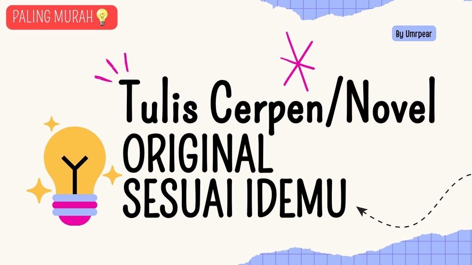 Jasa Penulisan Buku Profesional dan Terjangkau - Jasa Penulisan Cerpen & Novel + Bonus Ilustrasi & Sinopsis - Cepat & Berkualitas