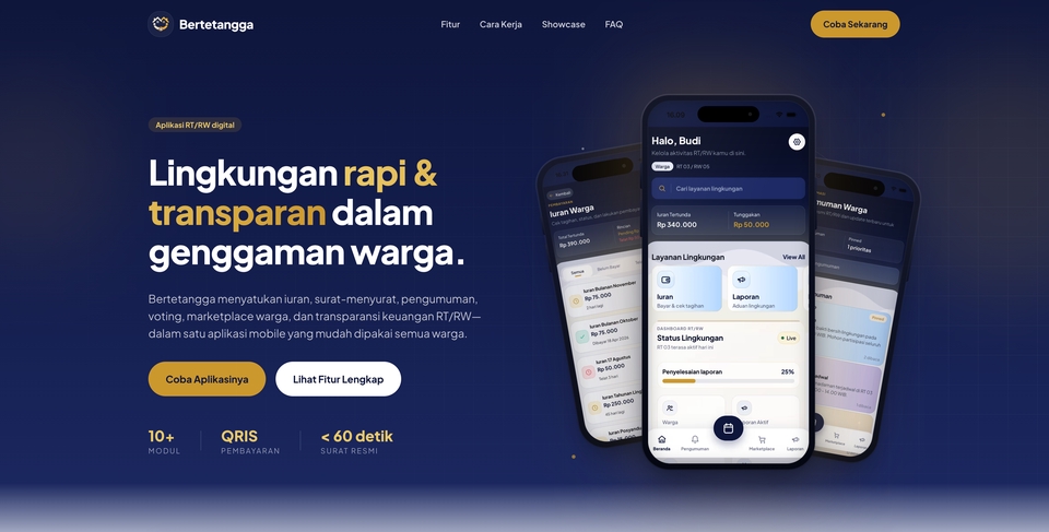 Web Development - Bertetangga Web Company Profile - 3