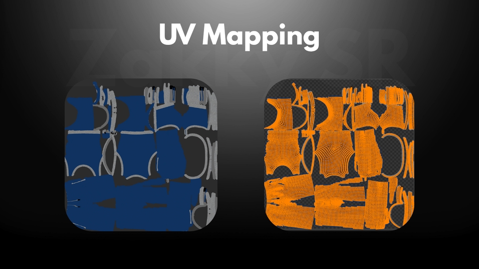 3D & Perspektif - Jasa Retopology dan UV Unwrap Model 3D menggunakan Software Blender 3D - 9
