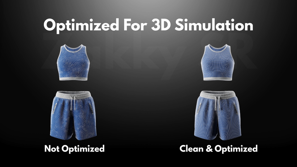 3D & Perspektif - Jasa Retopology dan UV Unwrap Model 3D menggunakan Software Blender 3D - 6