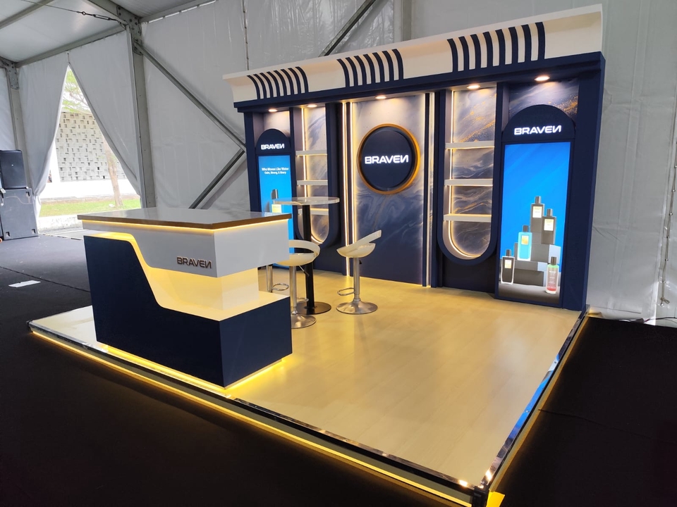 Desain Booth & Kios - 3D BOOTH EXHIBITION DESIGN: HIGH QUALITY, FAST DELIVERY, AND NEGOTIABLE RATES - 5
