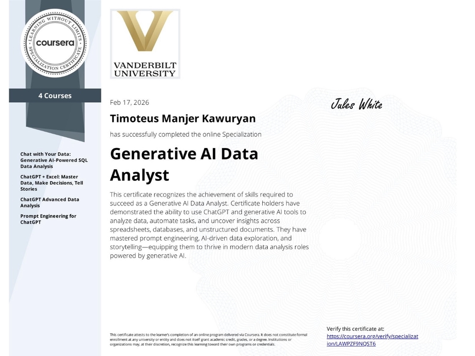 Kursus Data Analyst - Generative AI for Data Analyst - 3
