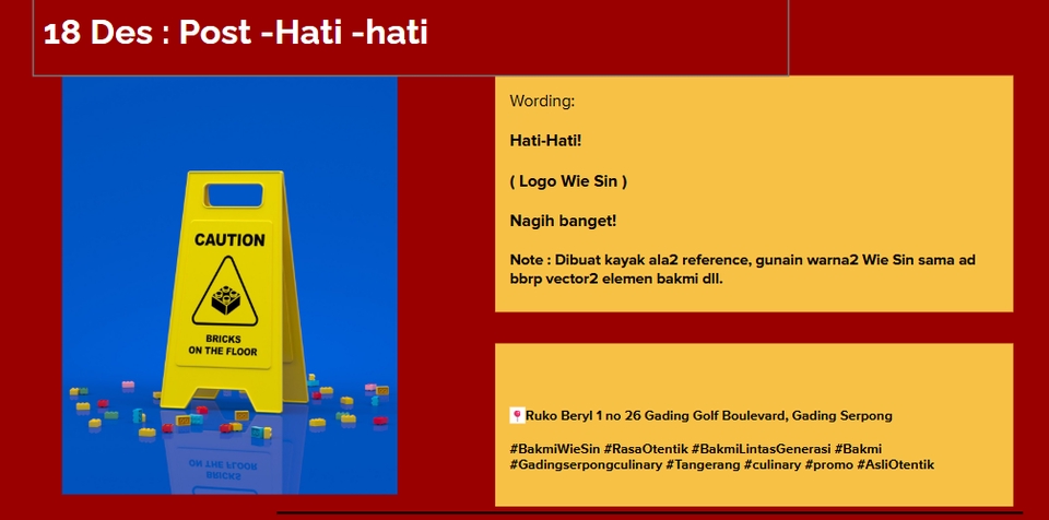 Social Media Management - Content Plan/ Editorial Plan - 4