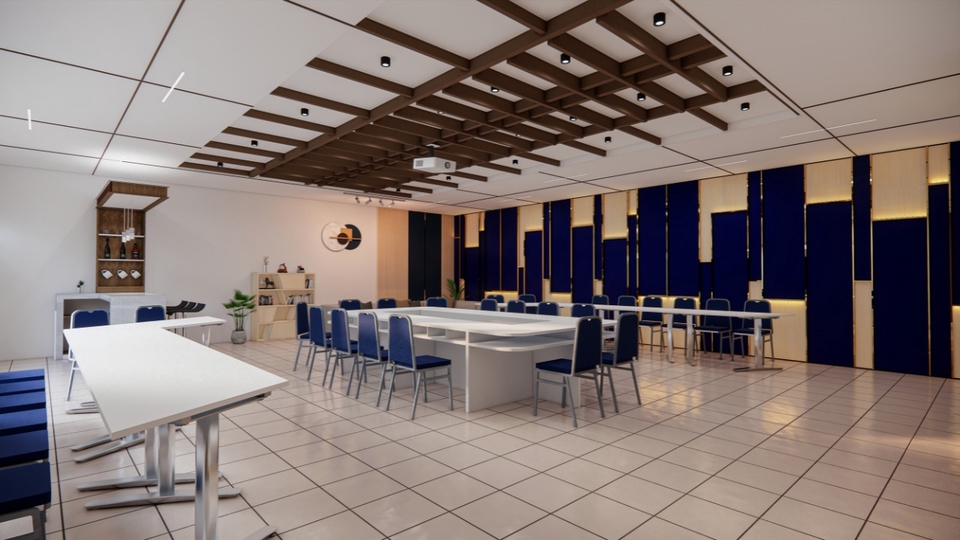 Jasa Desain Interior untuk Hunian dan Ruang Komersial - Ruang Aula Serba Guna