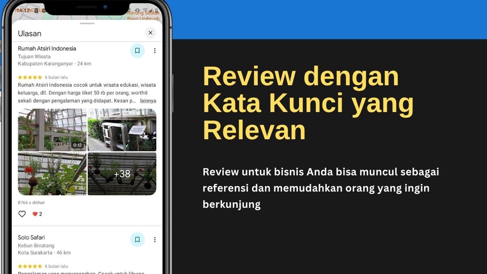 Google Maps - Jasa Review Google Maps Bintang 5 (oleh Local Guide Level 8) - 3
