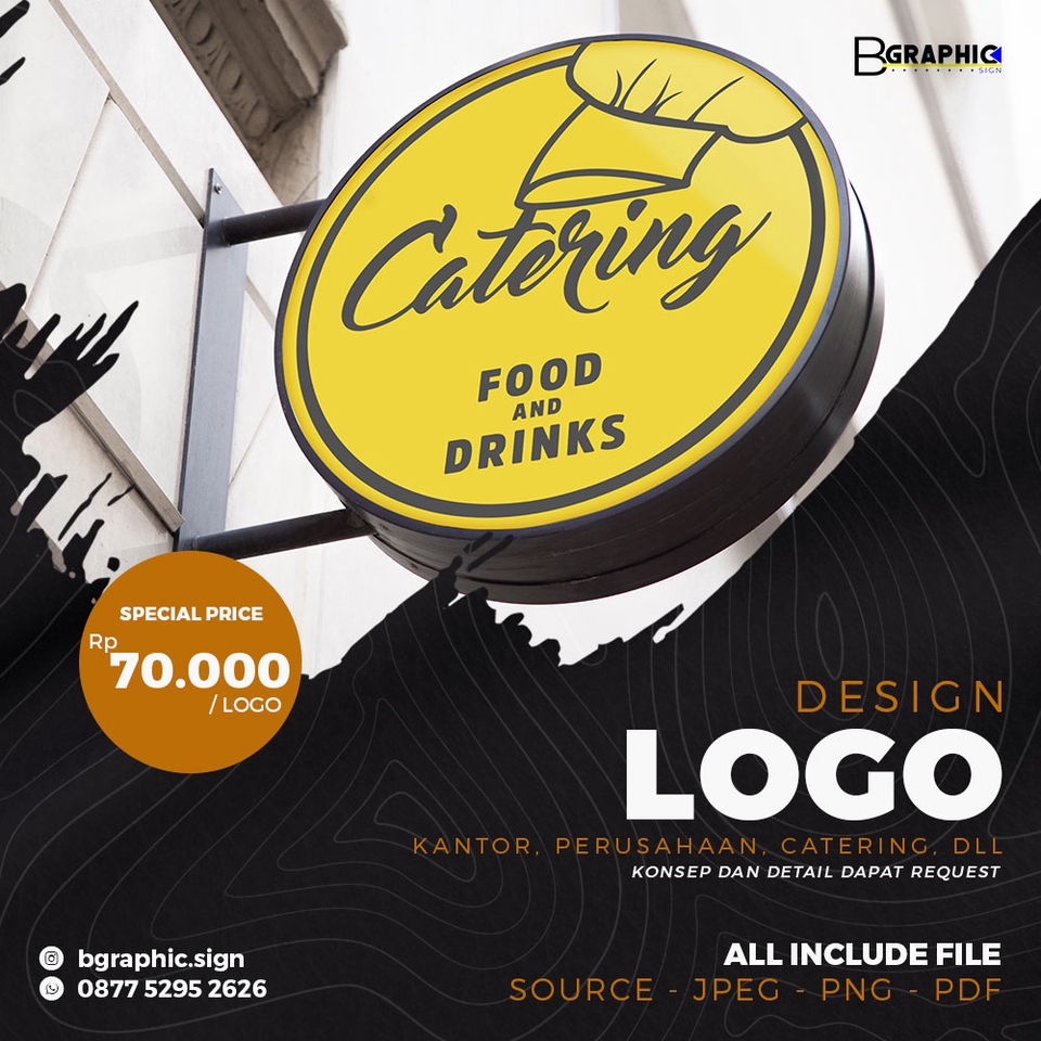 Digital Printing - Desain dan Cetak Kebutuhan Usaha (Banner, Kartu Nama, IG, Stiker, Nota, Seragam, dsb) - 6