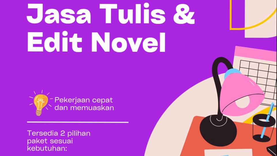 Jasa Penulisan Buku Profesional dan Terjangkau - Jasa Tulis & Edit Novel