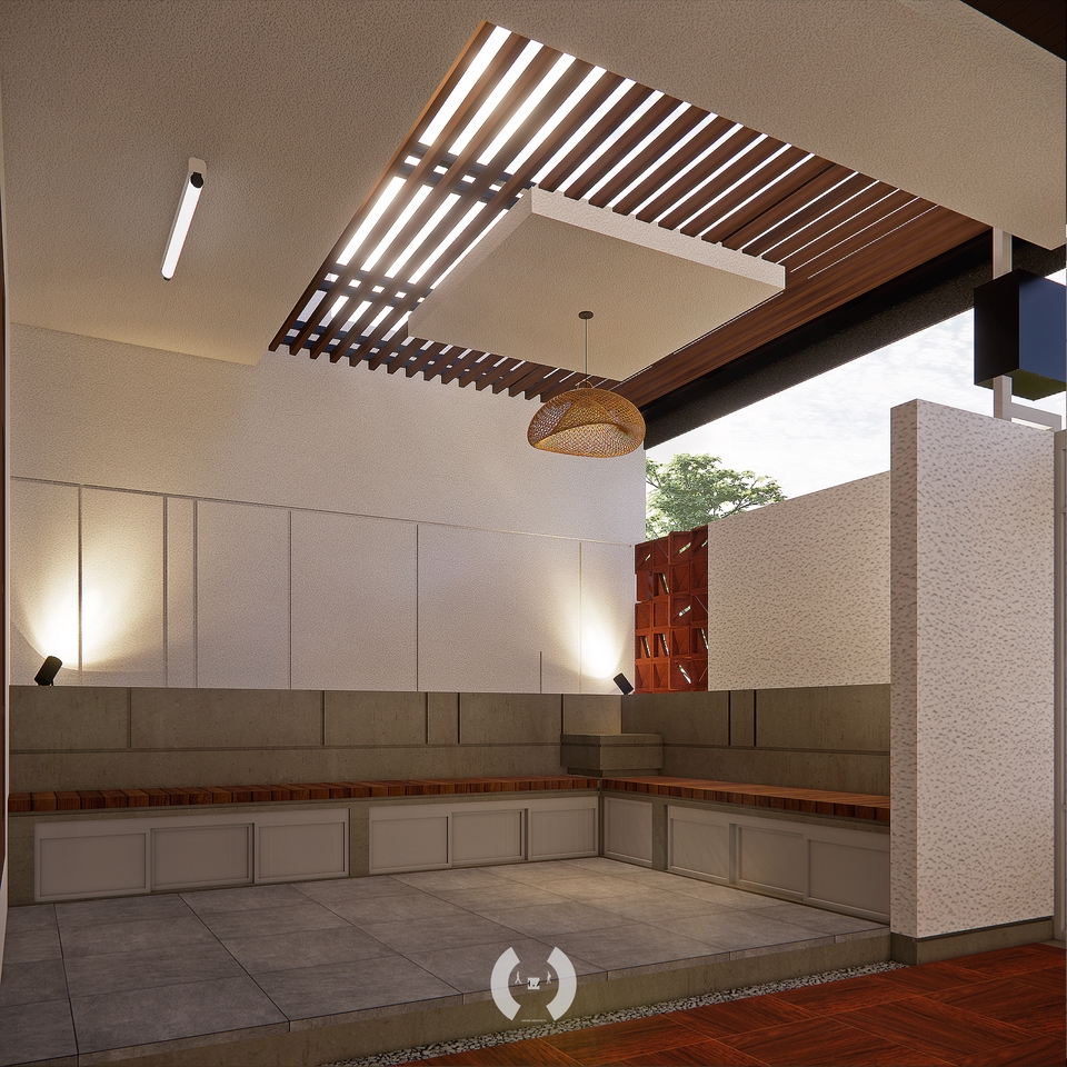 3D & Perspektif - Desain Rumah Pribadi dengan Konsep Sesuai Permintaan - 7