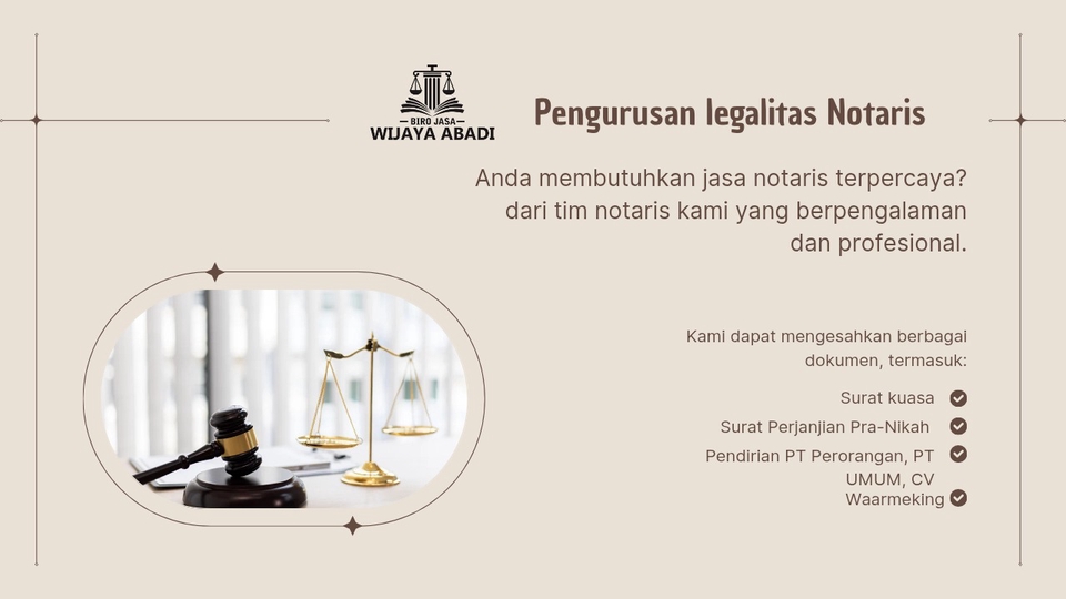 Jasa Pembuatan Perusahaan PT, CV, Yayasan dan Lainnya - Pendirian PT PERORANGAN