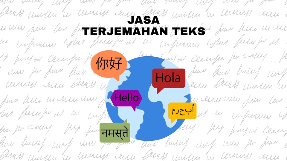 Jasa Terjemahan Teks ke berbagai Bahasa