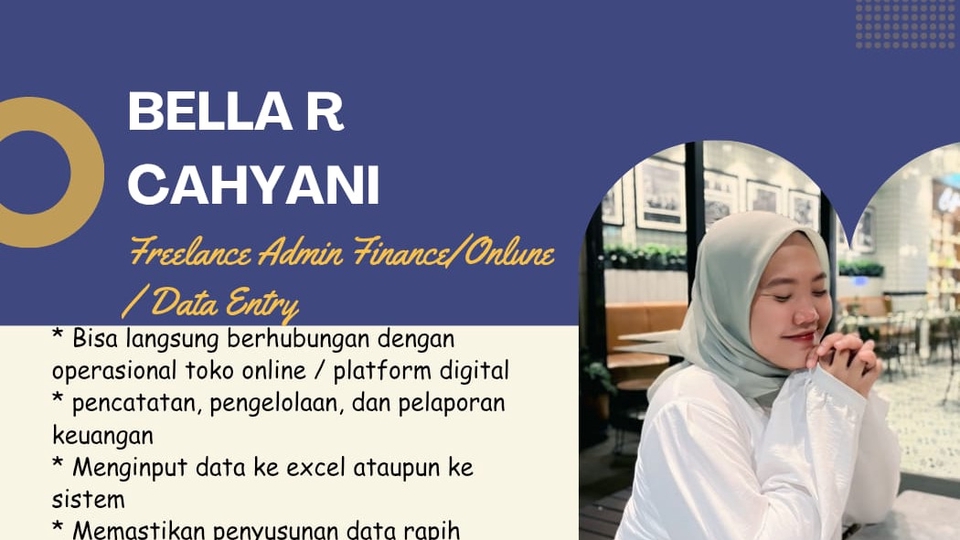 Jasa Admin Website, Media Sosial & Toko Online - Hi, I'm a Freelance Admin & Data Entry Specialist!