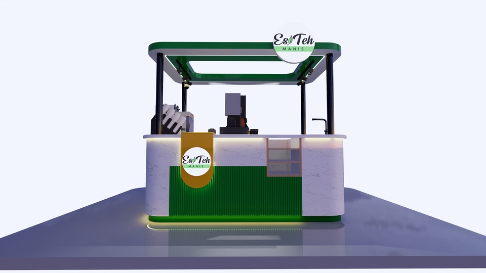 Jasa Desain Kios Minimalis Depan Rumah - JASA DESAIN BOOTH FRANCHISE PROFESIONAL – MENARIK, FUNGSIONAL, & SESUAI BRAND ANDA