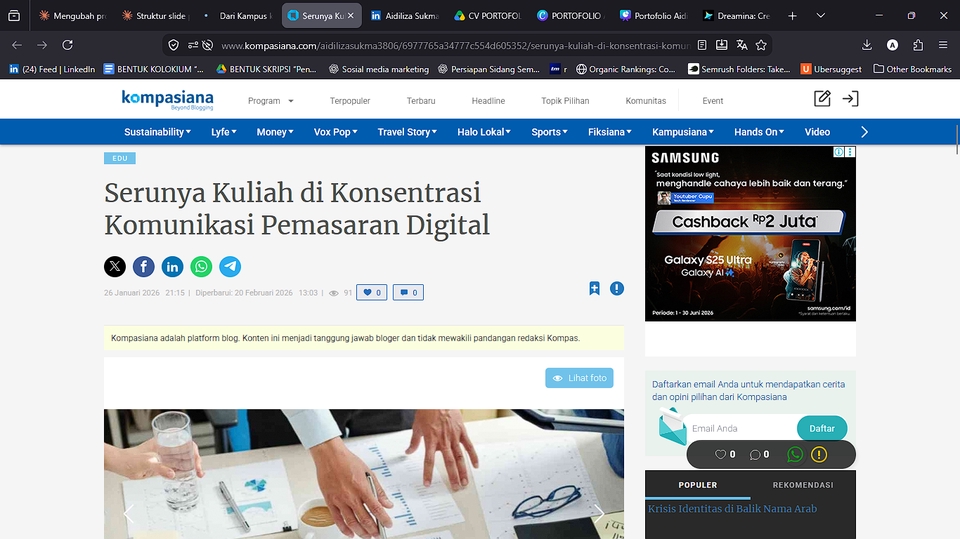 Search Engine Optimization (SEO) - Penulisan Artikel & Blog - 2