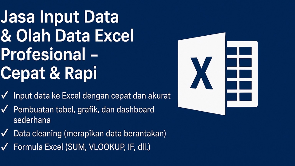 Jasa Input Berbagai Jenis Data Entry Online -  Jasa Input Data & Olah Data Excel Profesional – Cepat & Rapi