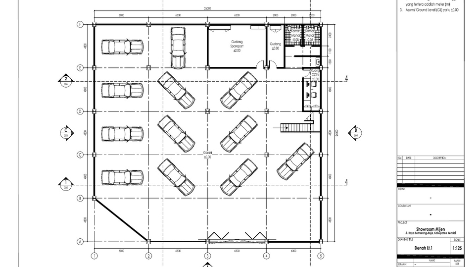 Pembuatan Dokumen Gambar DED (Detail Engineering Design)