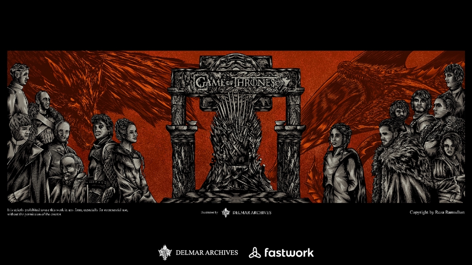 Gambar dan Ilustrasi - ILUSTRASI DARK ART UNTUK BRAND, MERCHANDISE, BAND, TSHIRT, COVER ALBUM, DAN LAIN-LAIN - 5