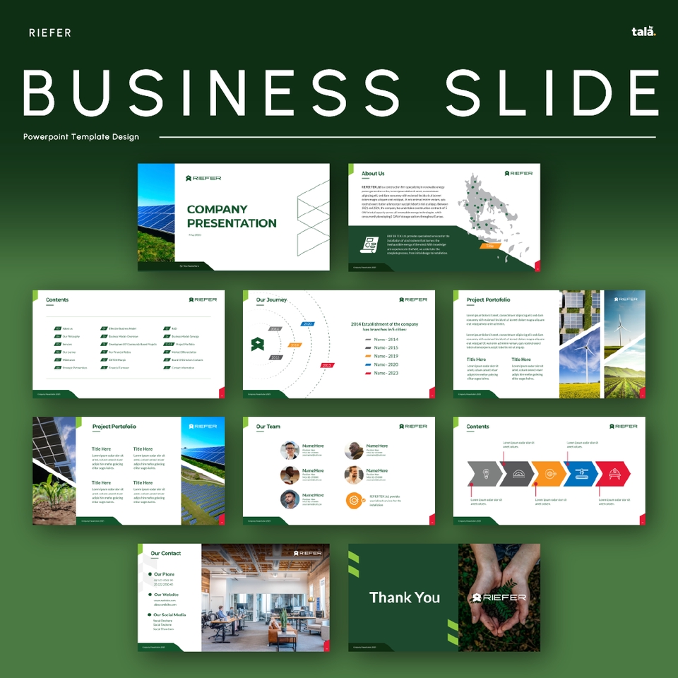 Presentasi - Pitch Deck & Presentation Design | PowerPoint, Canva, Figma Slide, Google Slide - 3