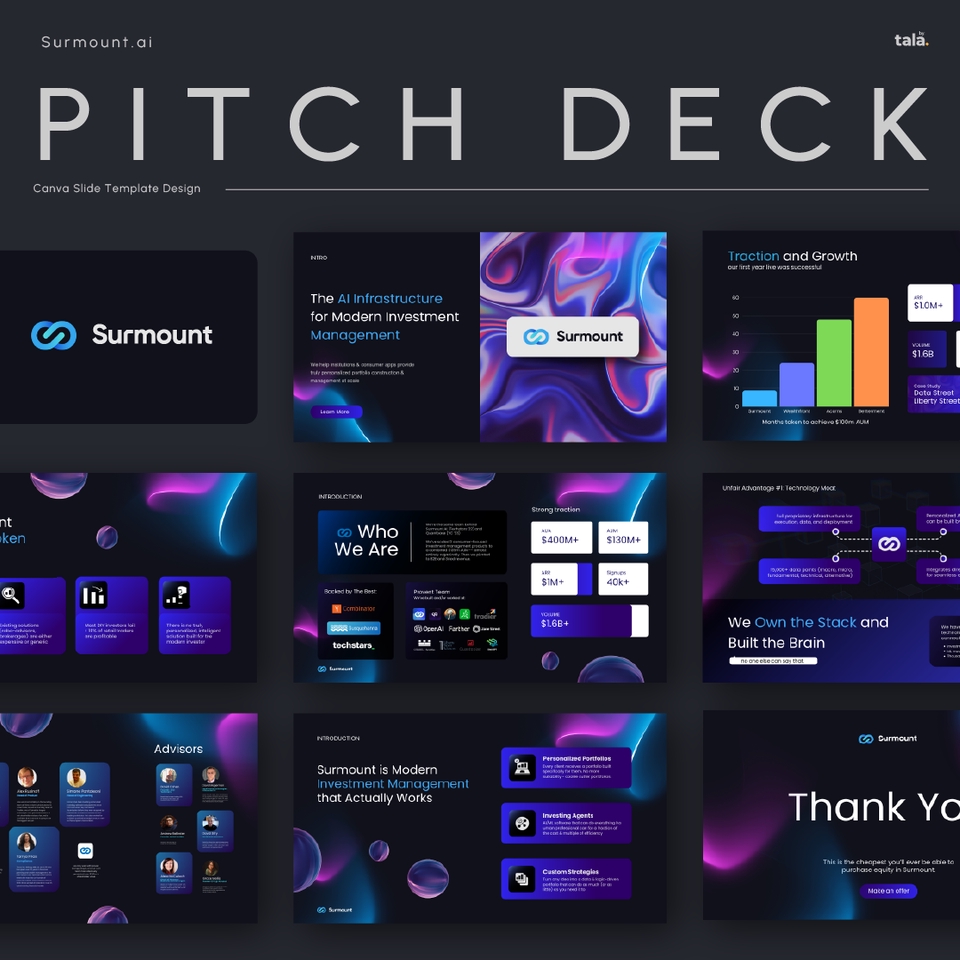 Presentasi - Pitch Deck & Presentation Design | PowerPoint, Canva, Figma Slide, Google Slide - 2