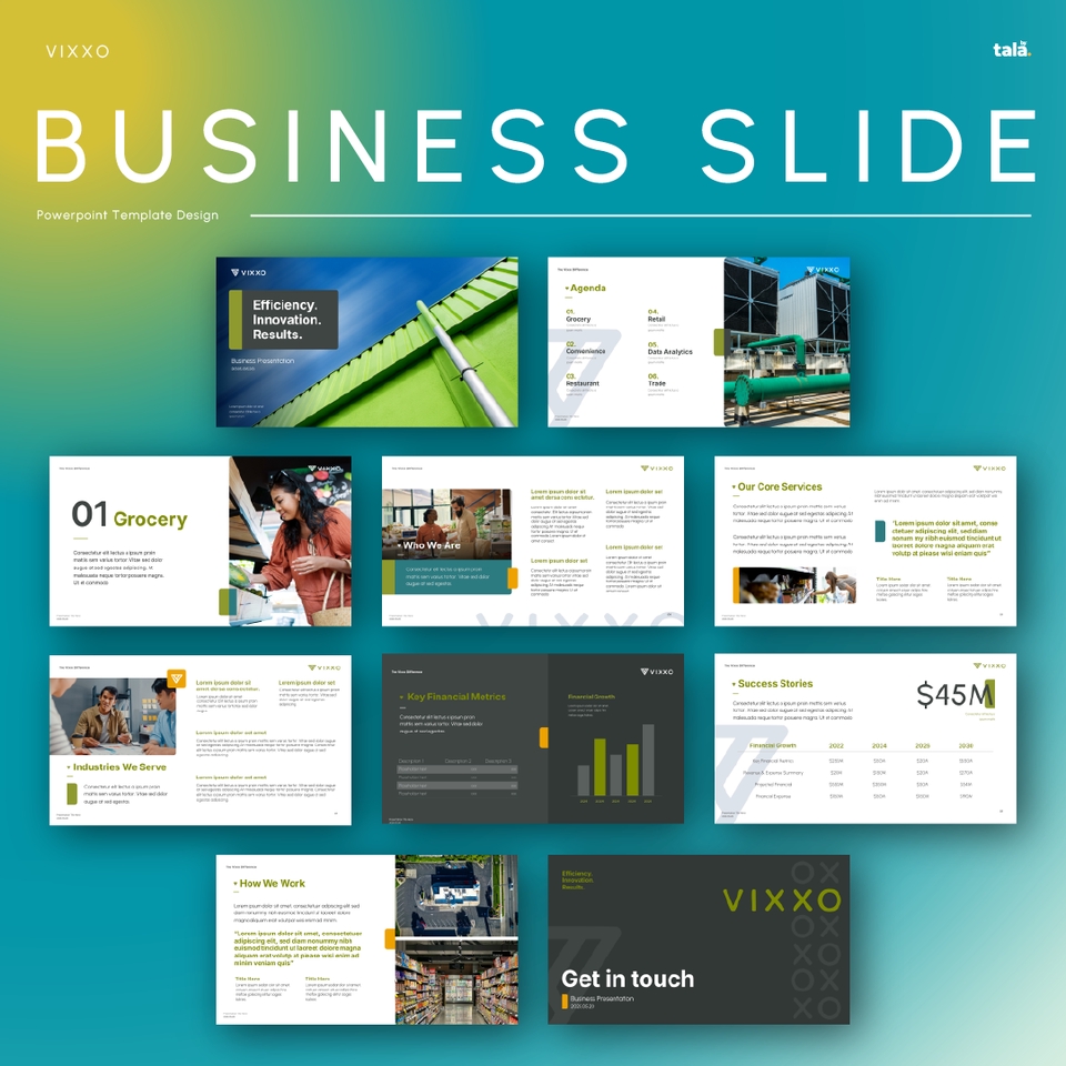 Presentasi - Pitch Deck & Presentation Design | PowerPoint, Canva, Figma Slide, Google Slide - 4