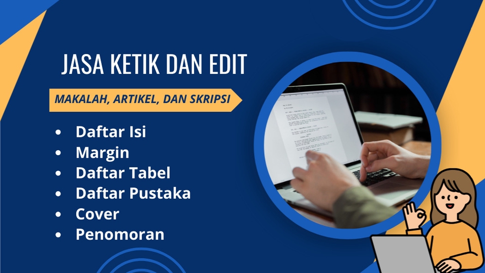 Jasa Ketik dan Edit Makalah, Artikel, dan Skripsi