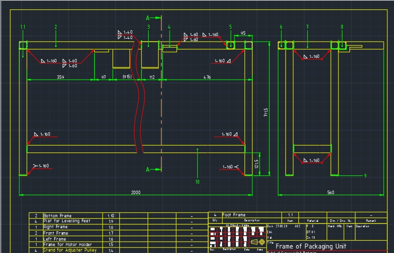 CAD Drawing - CAD Drawing 2D - 4