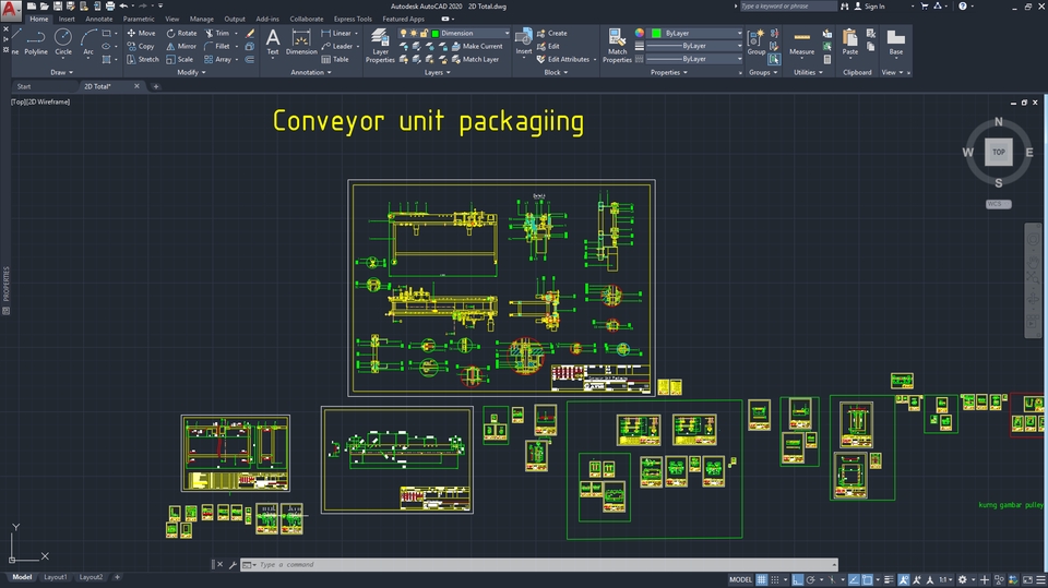 CAD Drawing - CAD Drawing 2D - 3
