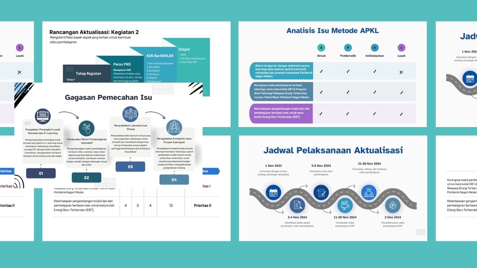 Jasa Pembuatan Presentasi / Desain PowerPoint - Presentasi & Poster Penelitian/Akademik