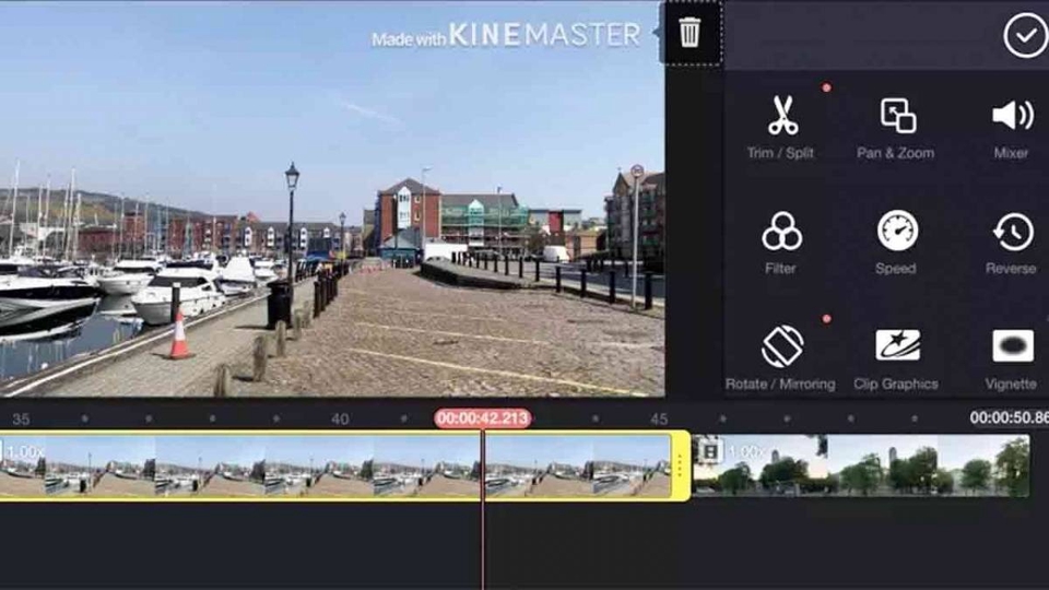 di foto ini mengandung pengeditan video di aplikasi kinemaster. saya bisa membantu anda dalam kerja.