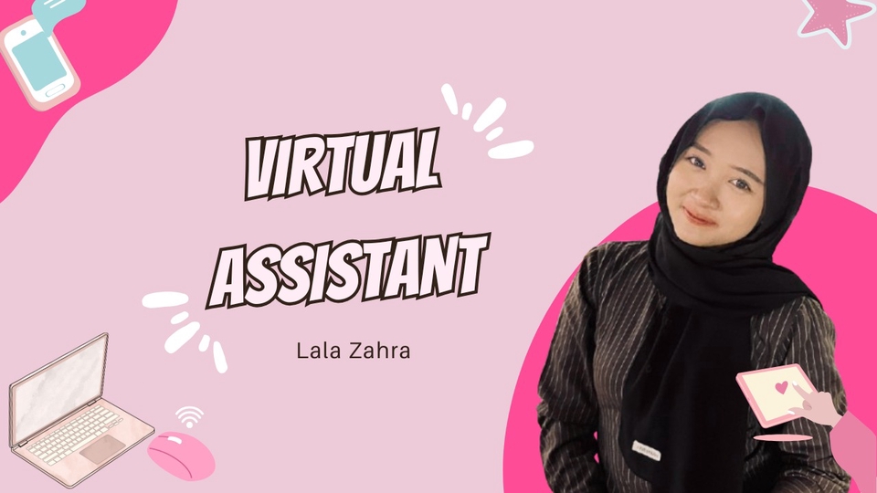 Virtual Assistant untuk data entry, admin online, balas chat, dan kelola media sosial.
