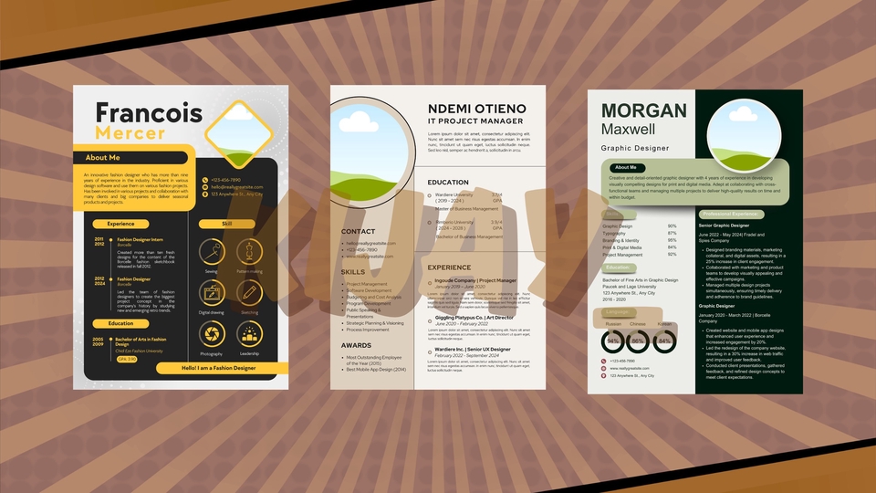 Jasa Desain CV (Curriculum Vitae) & Portofolio - CV ATS Friendly dan Surat Lamaran Kerja | Dijamin Menarik Perhatian HRD