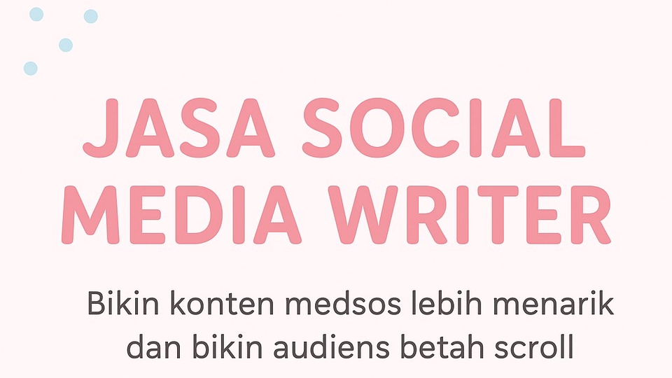 Jasa Penulisan & Pembuatan Caption Instagram dan Sosial Media - Caption Social Media