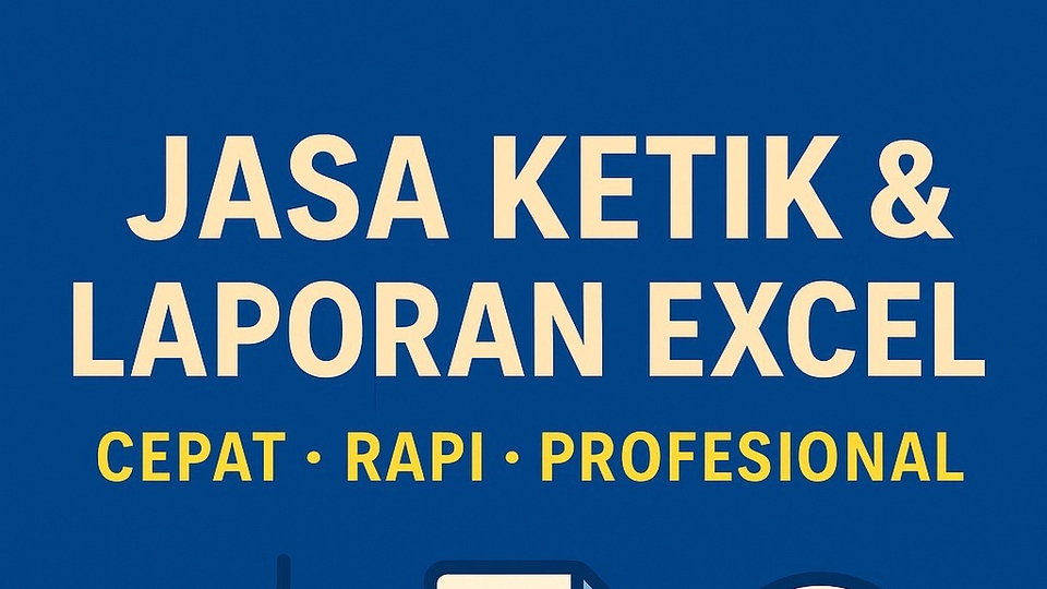 Jasa Input Berbagai Jenis Data Entry Online - Jasa Ketik & Laporan Excel